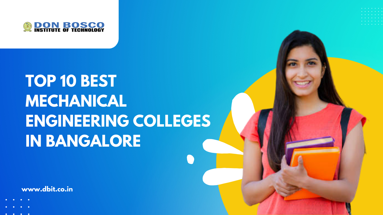 Don Bosco Institute Of Technology. Top institution for mechanical engineering.