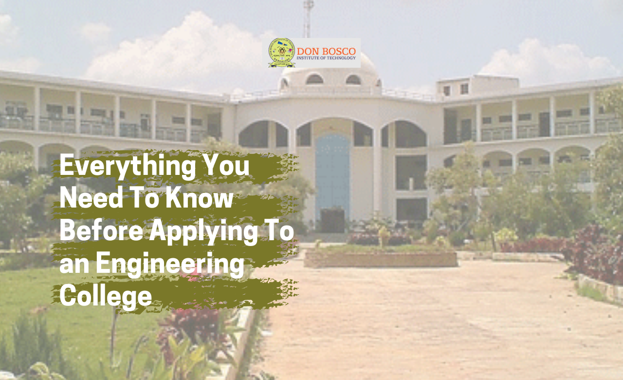 Things to know before joining the Engineering College.